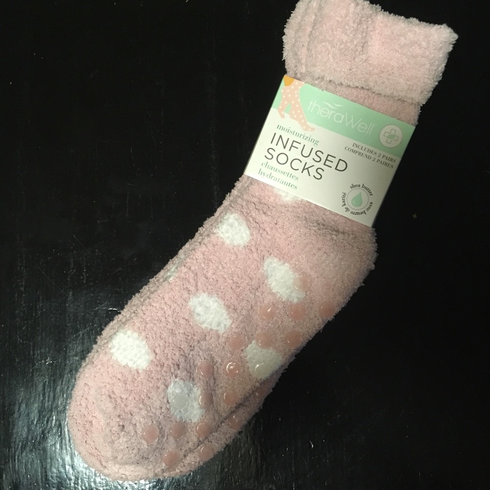 Moisturizing Infused Socks (pink)